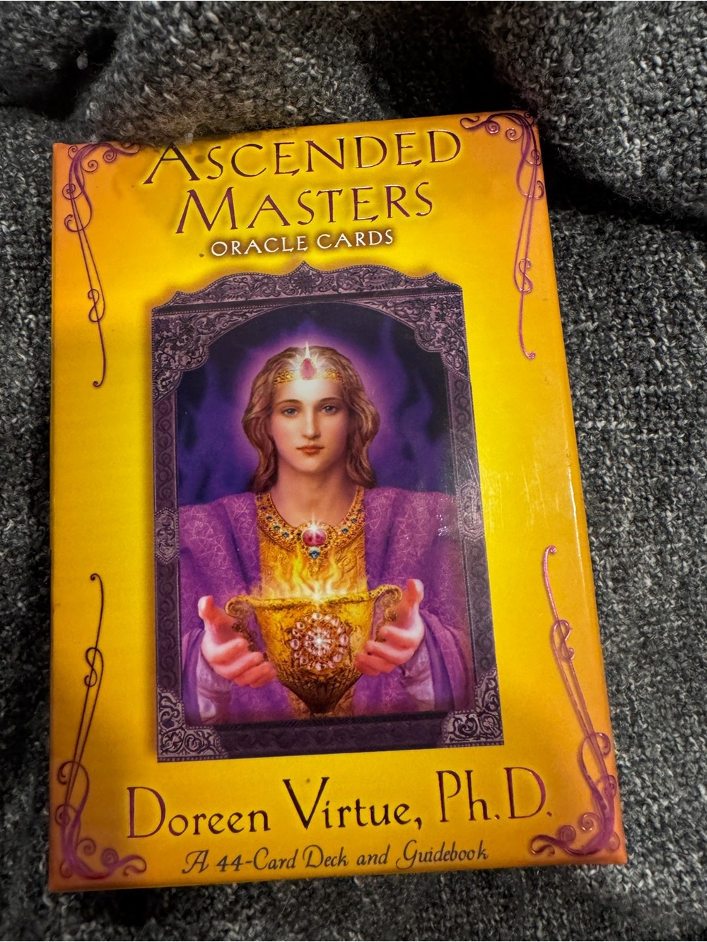 Ascended Masters Oracle Cards - Yellow